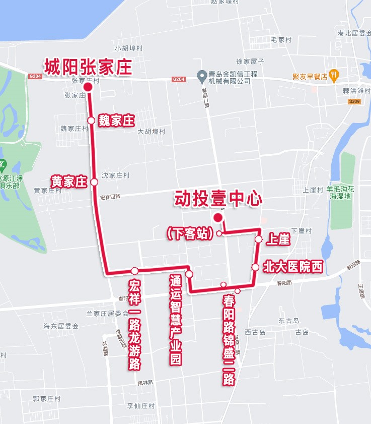 临3路线路图